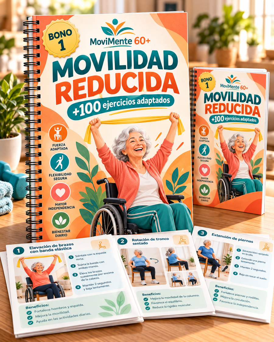+100 ejercicios para movilidad reducida